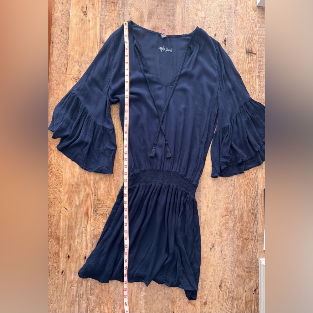Maaji Navy Sugar Sizzle Dress Swim Coverup Size Large - Picture 4 of 10